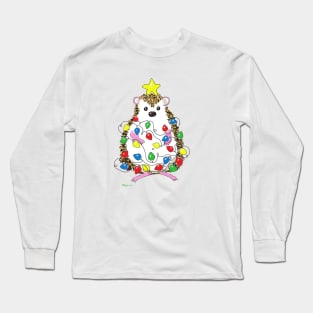 Hedgehog Holidays / Christmas Long Sleeve T-Shirt